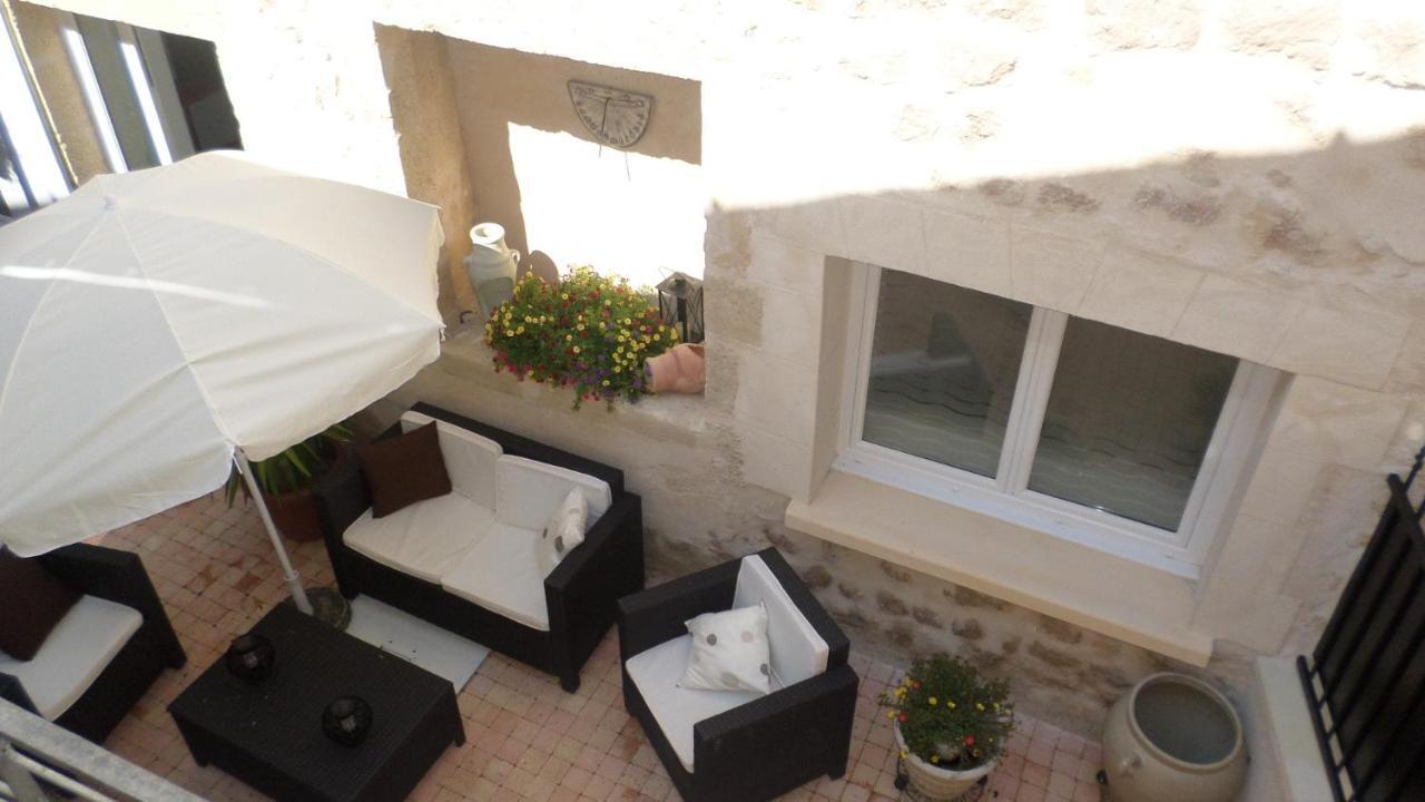 Appart'Hotel Les Tilleuls Saint-Macaire ภายนอก รูปภาพ